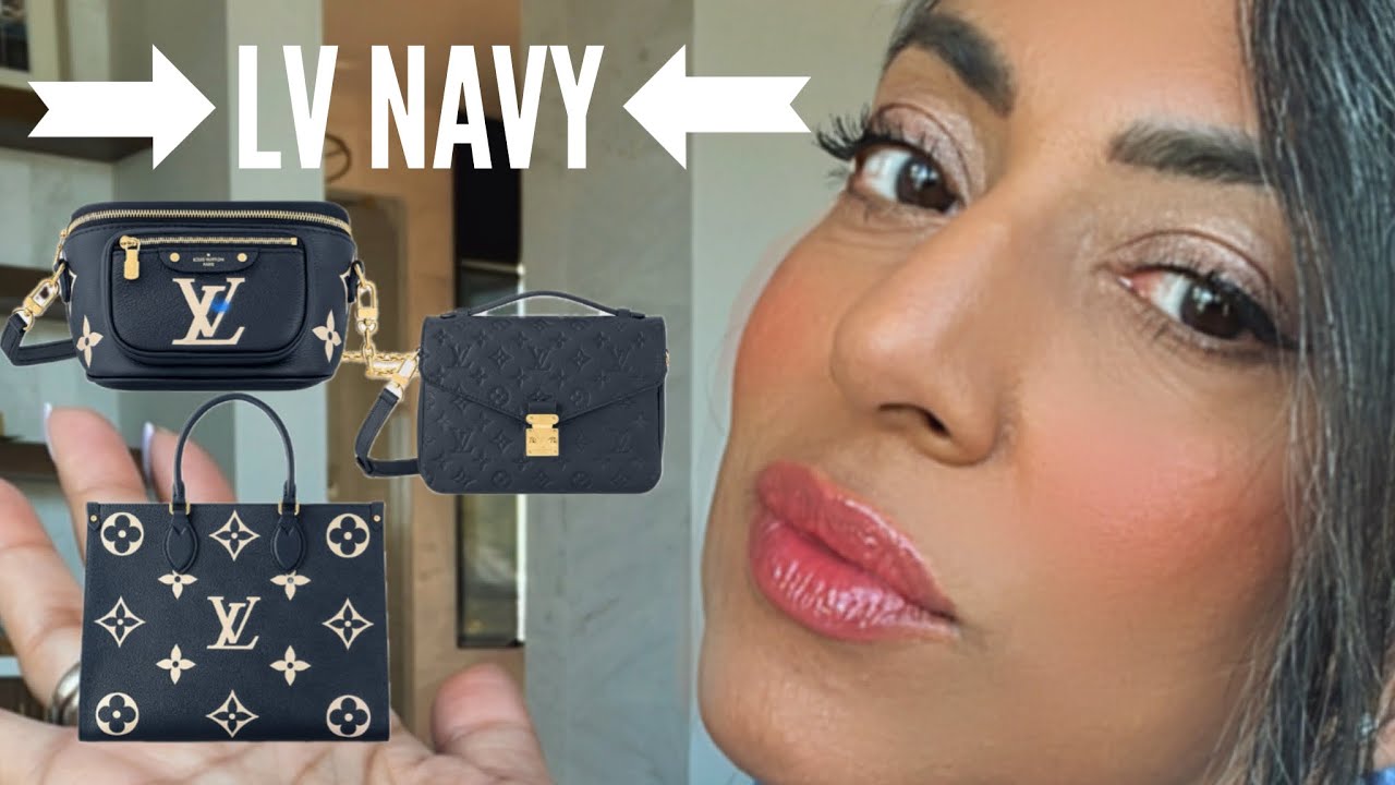 Nautical Vibes: Reviewing Louis Vuitton's Stunning Navy and Navy Bi Color Collection!