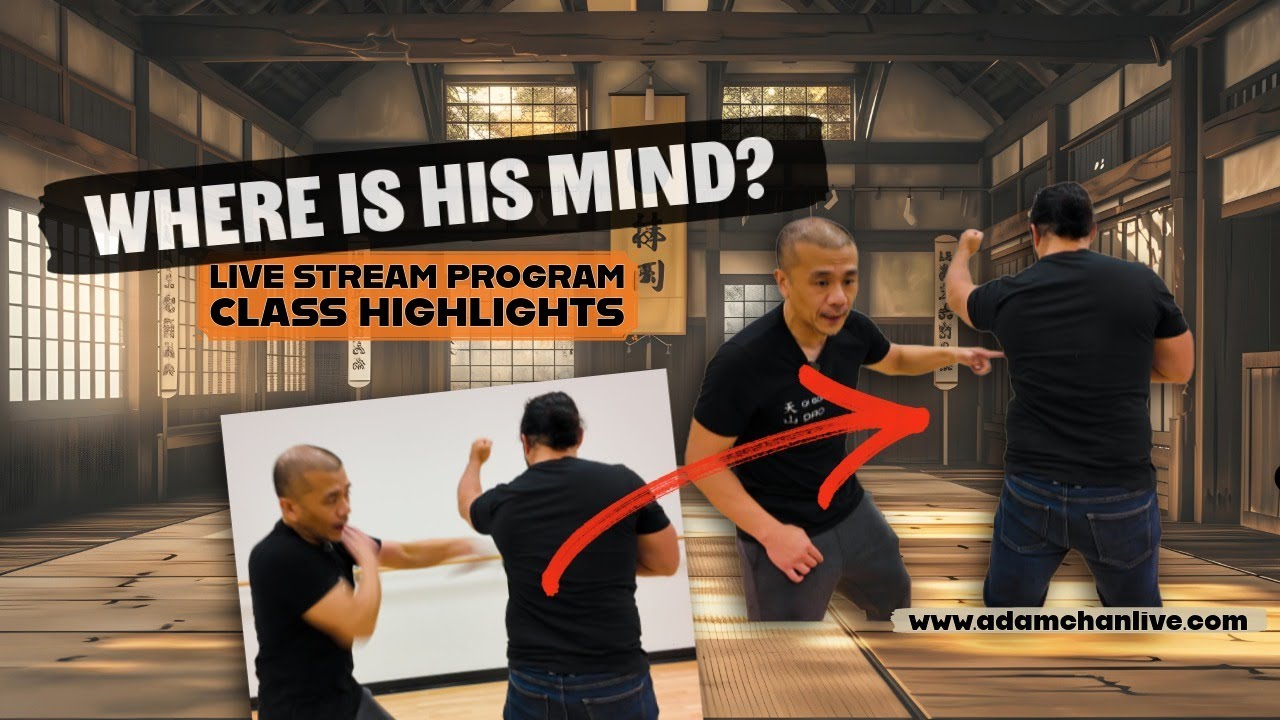 Solo Drills & Application:  Lead the Mind  -  Adam Chan Martial Arts