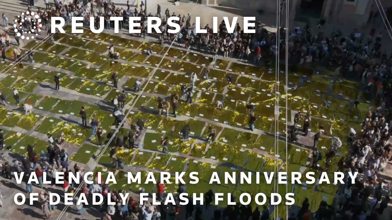 LIVE: Valencia marks anniversary of deadly flash floods