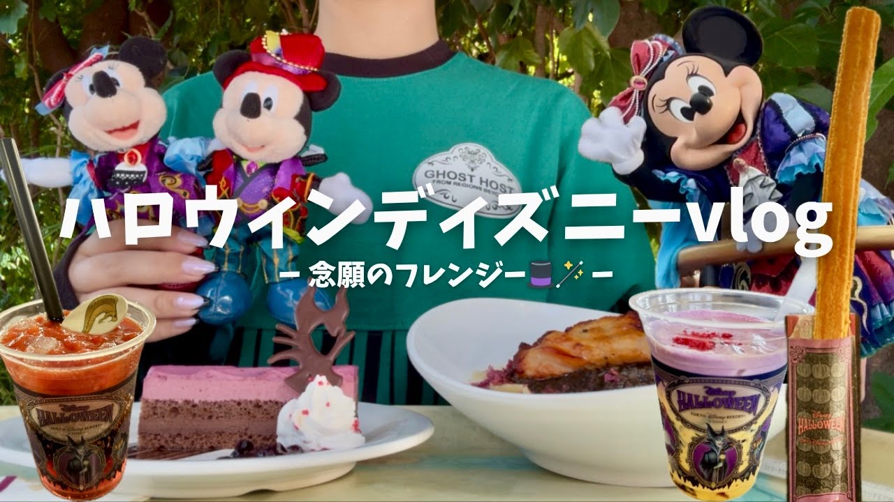 絶対にフレンジーは観たいけど地蔵はなるべくしたくないワガママインパvlog🎃👻【1人ディズニー】