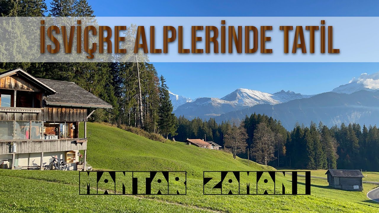 İsvi&ccedil;re Alplerinde tatil | Mantar zamanı 🍄 