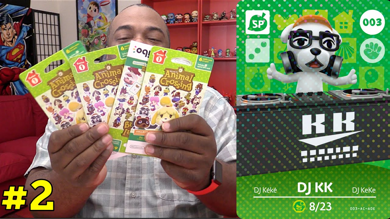 AMIIBO CARDS BLIND UNPACKING #2: Animal Crossing: Happy Home Designer (Series 1)