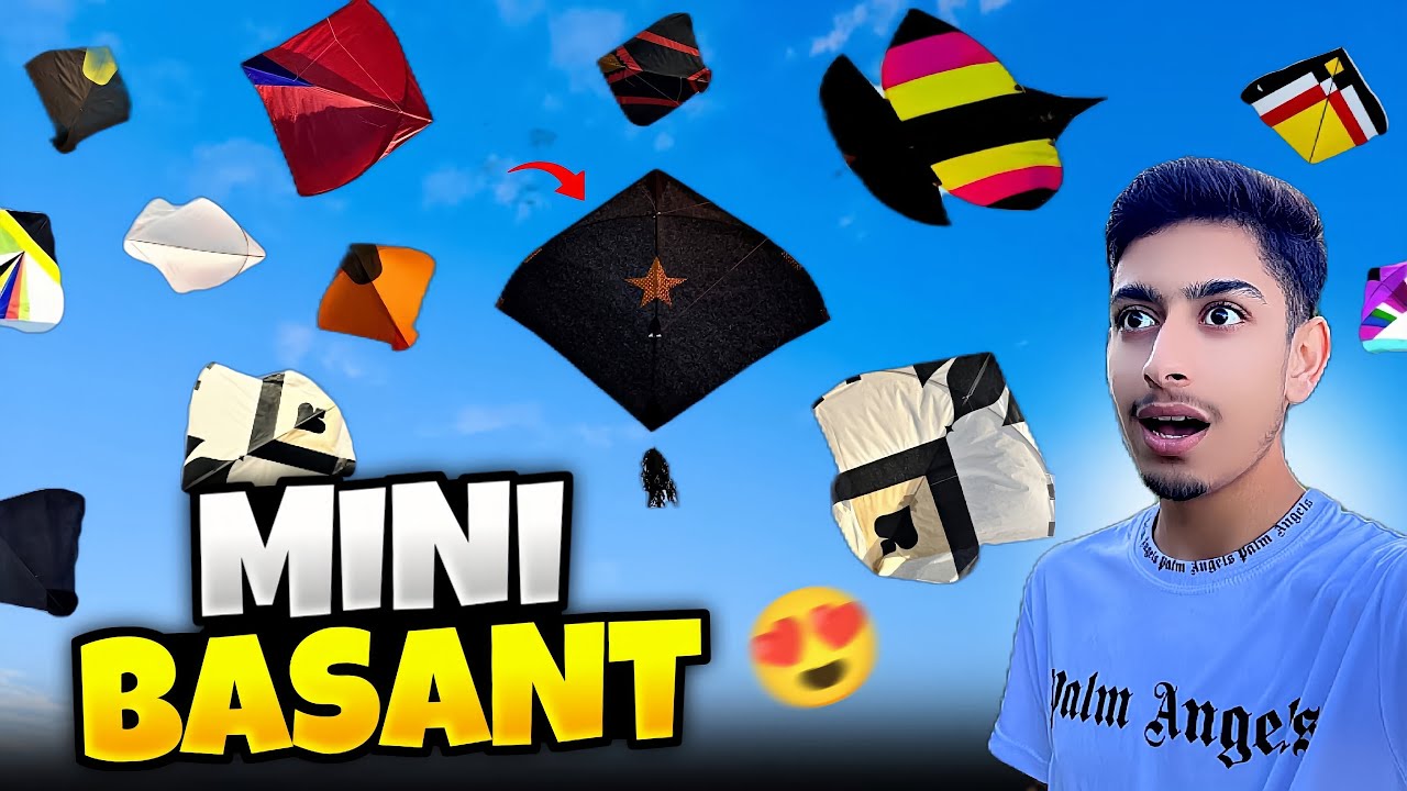 Mini Basant Wala Mahool 😱 Basant say Pehlay basant wala mahool 🤩 Basant 2026 🪁 Kite Vlogs 