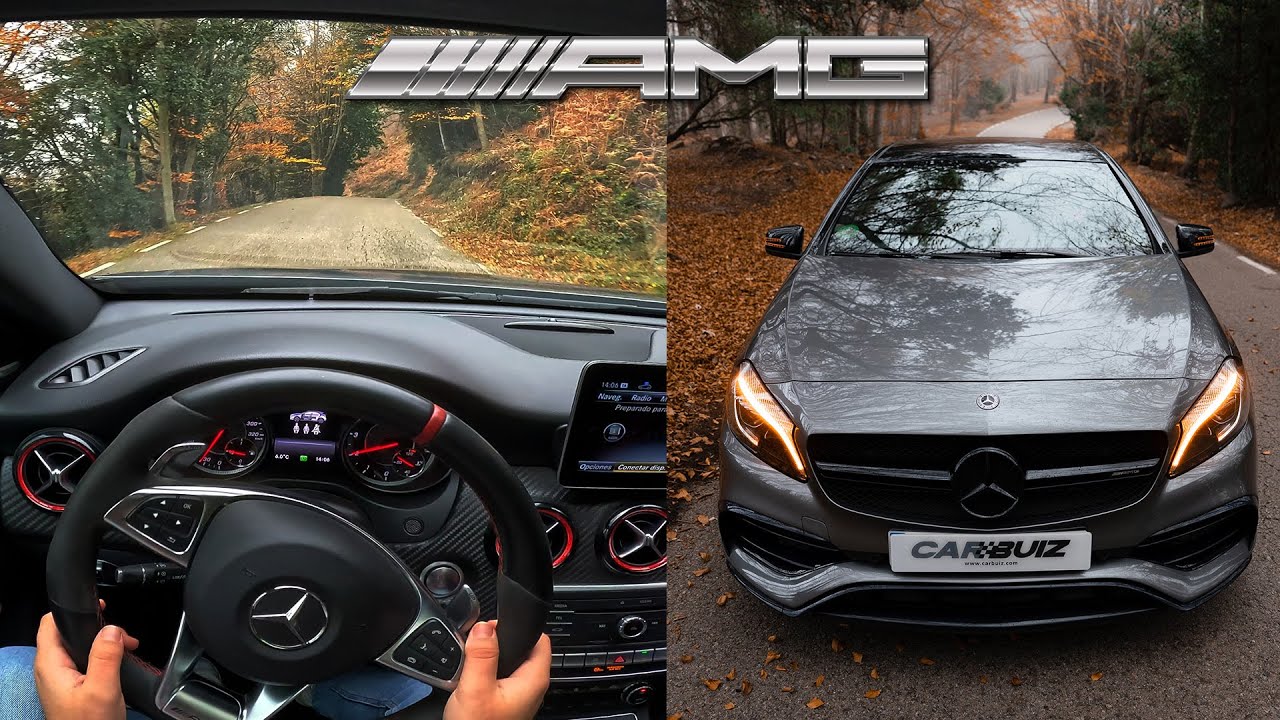 🔥 381HP Mercedes A45 AMG *LOUD* POV Test Drive