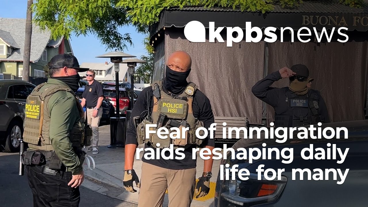 Fear of immigration raids reshaping daily life for many