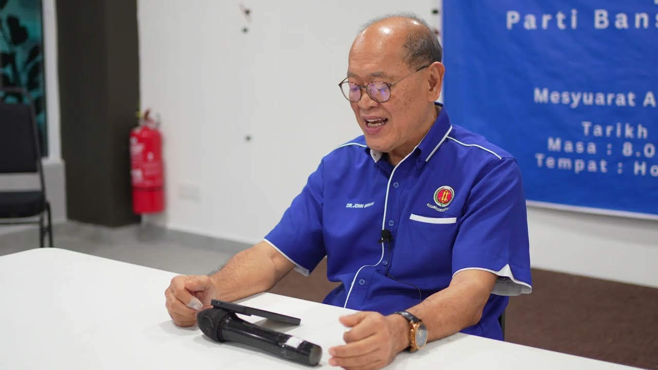 Sarawak Dayak Party (PBDS) --  Dr John Brian Anthony (English Version)
