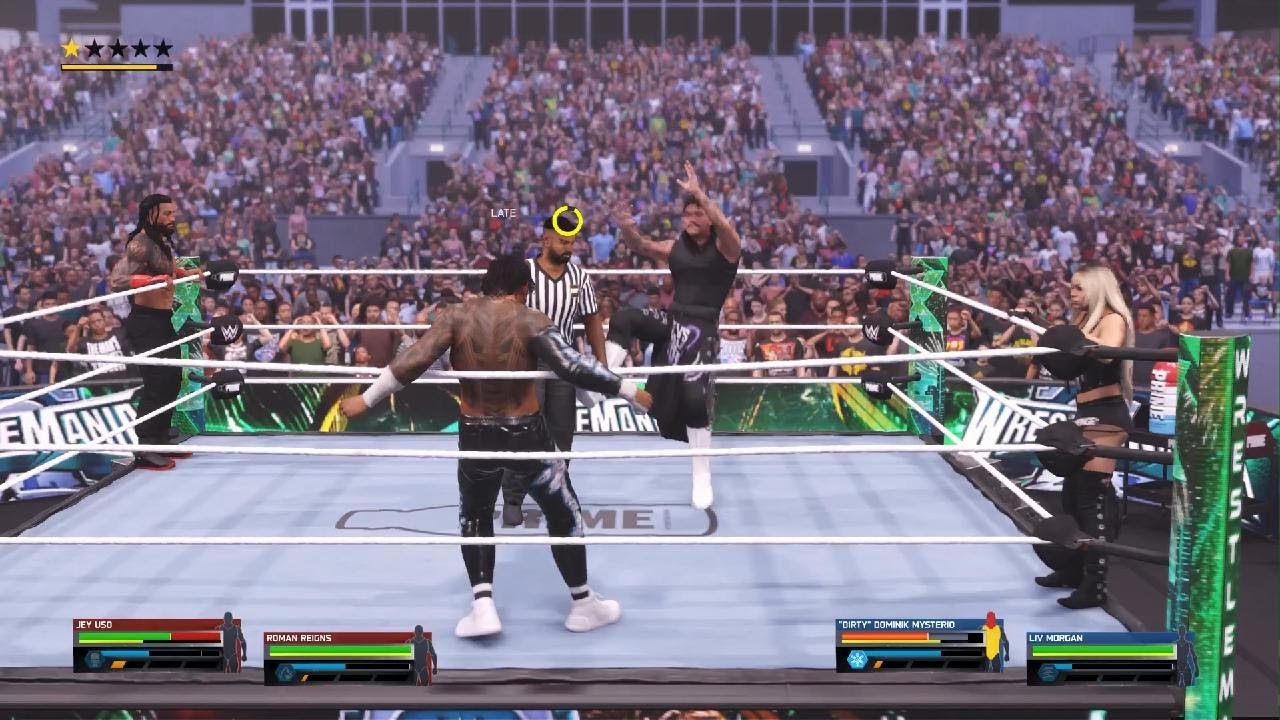WWE 2K25افضل مقطع wwe