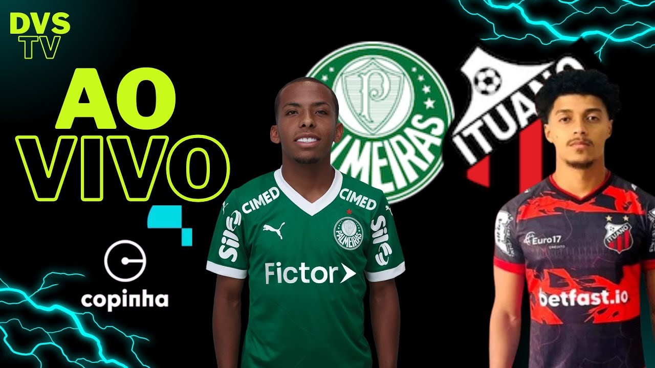 PALMEIRAS SUB-20 X ITUANO SUB-20 - AO VIVO - OITAVAS DE FINAL DA COPINHA 2026