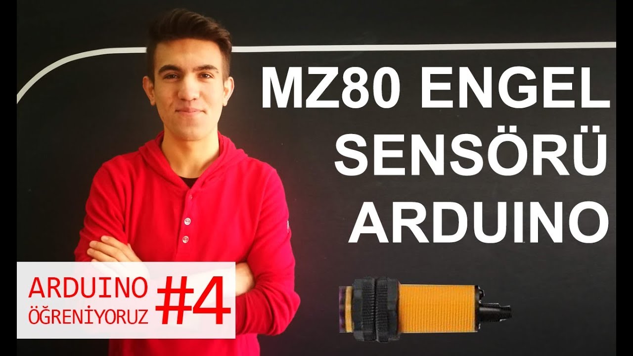 MZ80 Engel Sens&ouml;r&uuml;n&uuml;n Arduino Bağlantısı, Kullanımı ve Kod &Ouml;rneği - Arduino &Ouml;ğreniyoruz #4