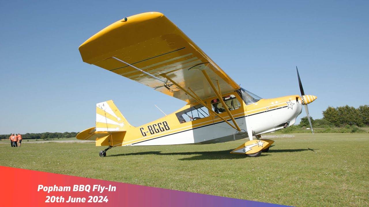 Popham BBQ Fly-In 20th June 2024 4K