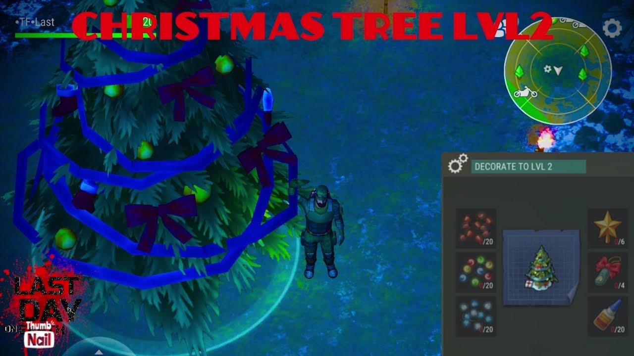 DECORATING CHRISTMAS TREE LVL 2 - SEASON 18 (Last Day On Earth: Survival)
