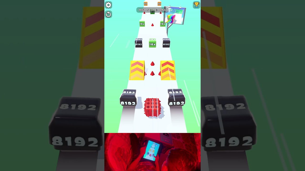 INFINITY &infin; Jelly Run 2048 | Android & iOS Games | Part #001 | EAQ Gaming