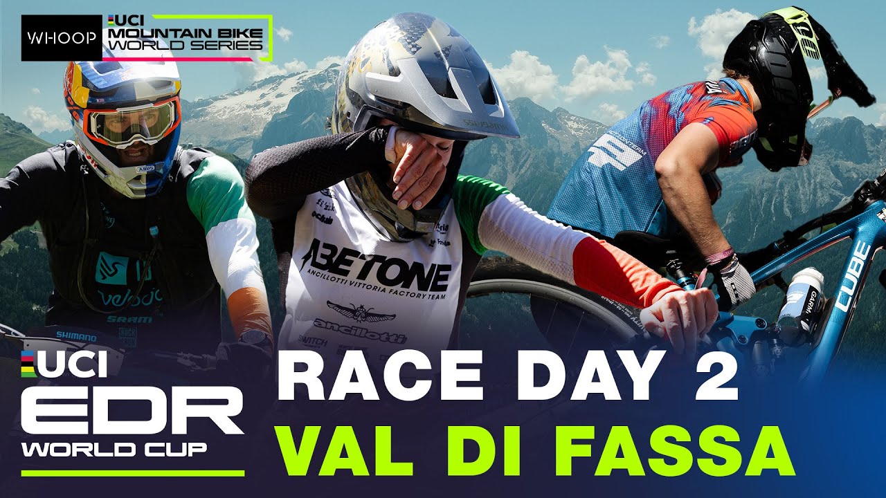 More Race Action and Access All Areas from Val Di Fassa Race Day 2 🔥 | UCI Enduro World Cup