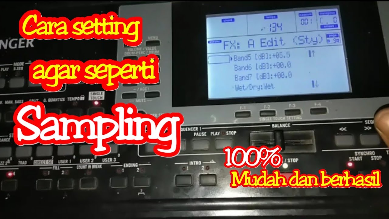 KORG pa50, KORG micro arranger sampling
