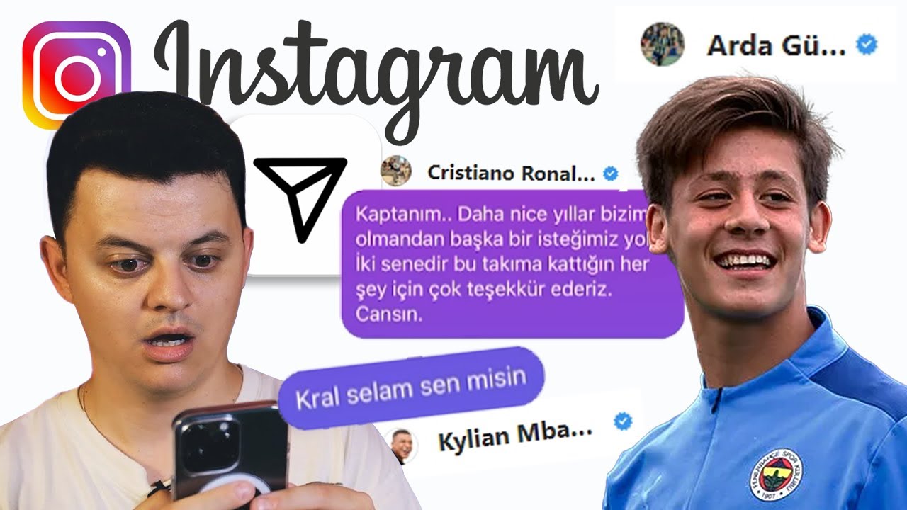 100 FUTBOLCUYA DM ATTIM! ( ARDA GÜLER CEVAP VERDİ Mİ? ) 😂
