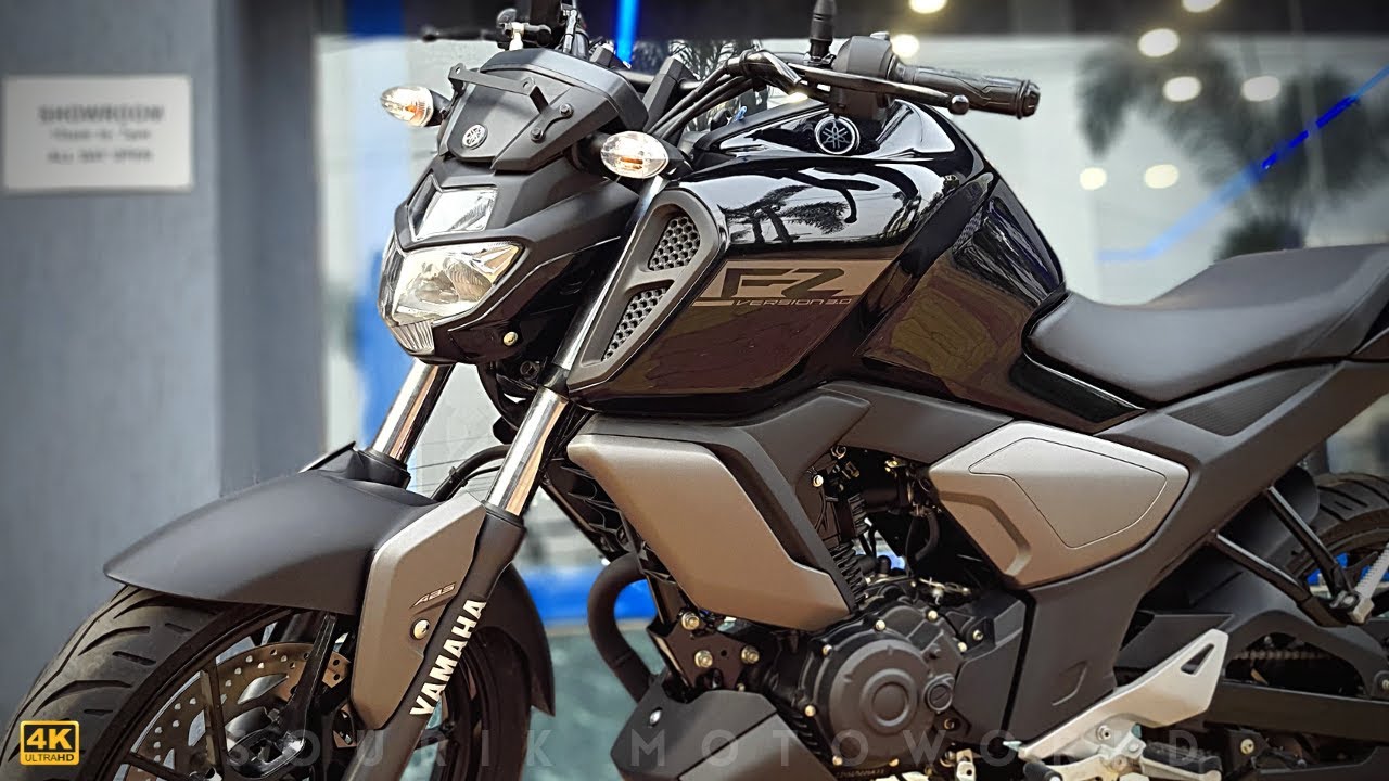 Finally, Here is The 2022 Yamaha FZ V3.0 Bs6 Black 🖤 ~ New Changes & Colors I On Road Price