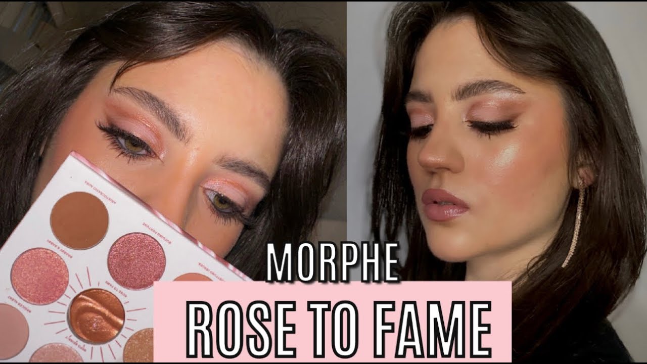 MORPHE ROSE TO FAME ARTISTRY PALETTE REVIEW + TUTORIAL