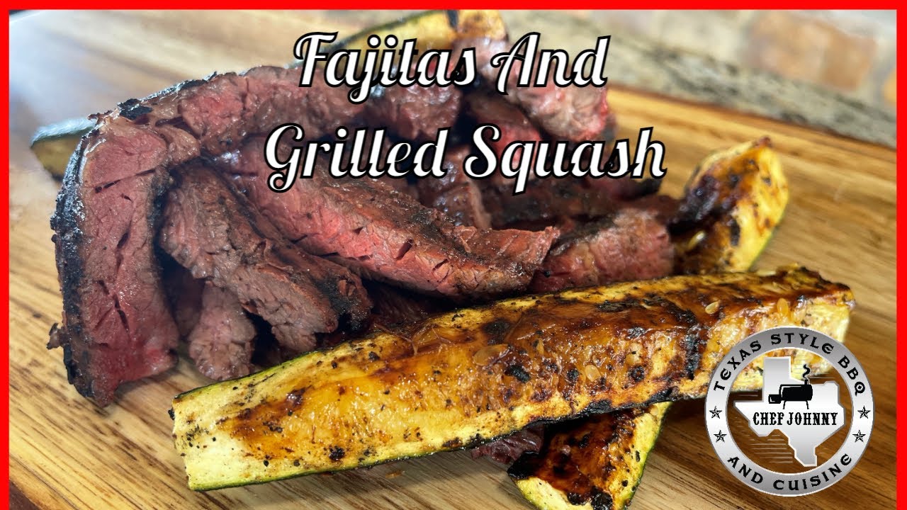 Grilled Fajitas With Grilled Zucchini | Roger Raglin Diet Friendly Recipe