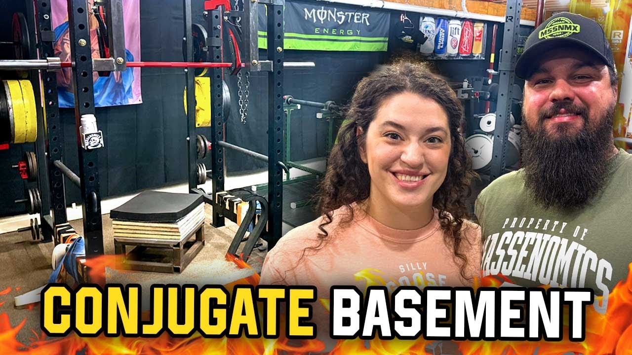 DIY Conjugate Basement Gym Tour - Westside-Inspired