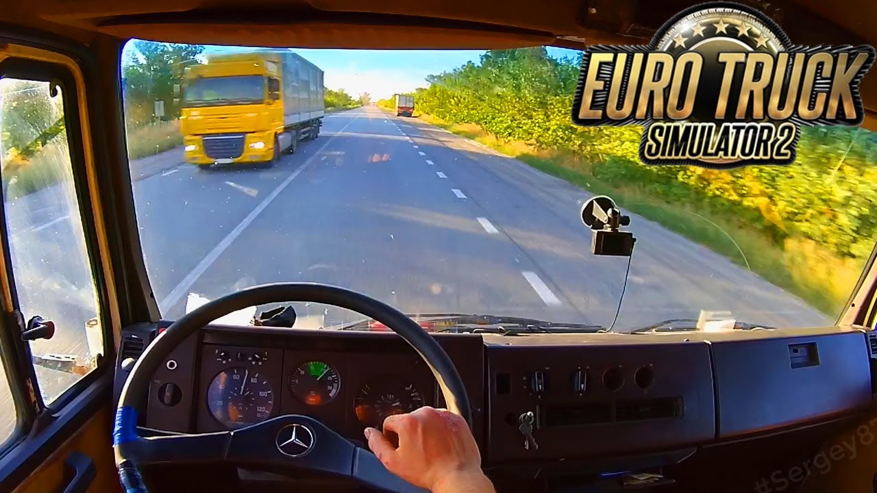 ETS2 Real Life #2 Pov Drive Mercedes 814 Truck om366