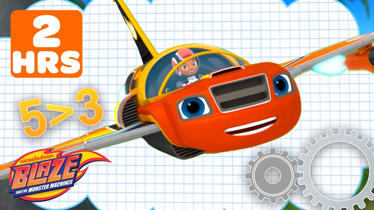 Blaze Transforms into an Airplane for STEM Ultimate Rescues! ✈️ | Blaze and the Monster Machines