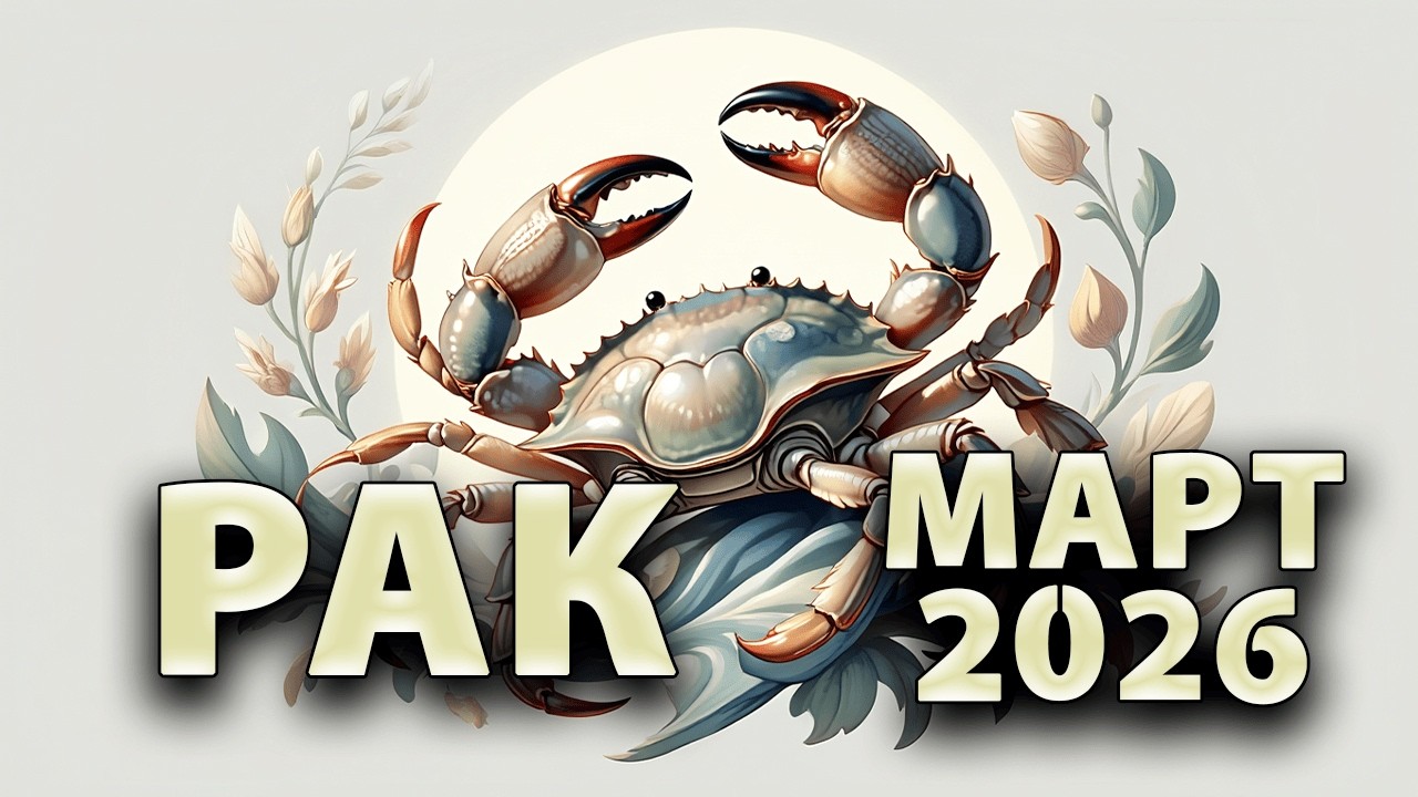 РАК - ГОРОСКОП на МАРТ 2026