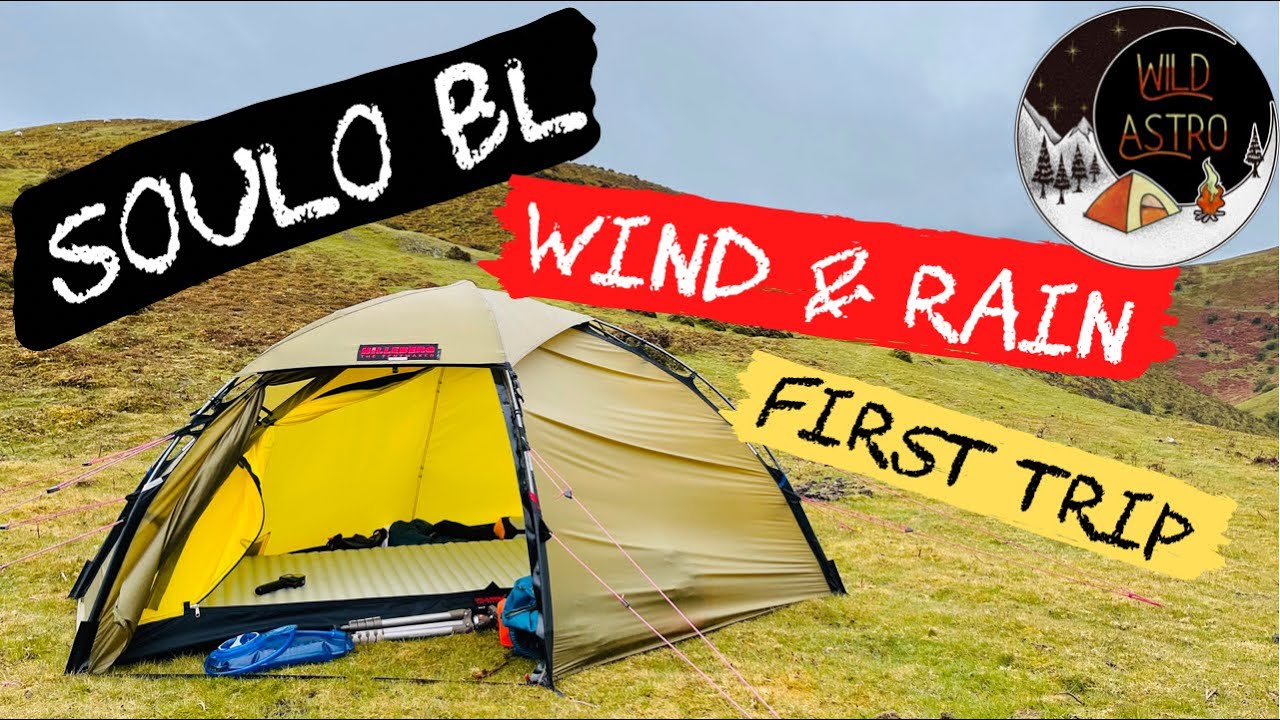 HILLEBERG SOULO BL | Soulo Black Label | Wind And Rain | First Wild Camp
