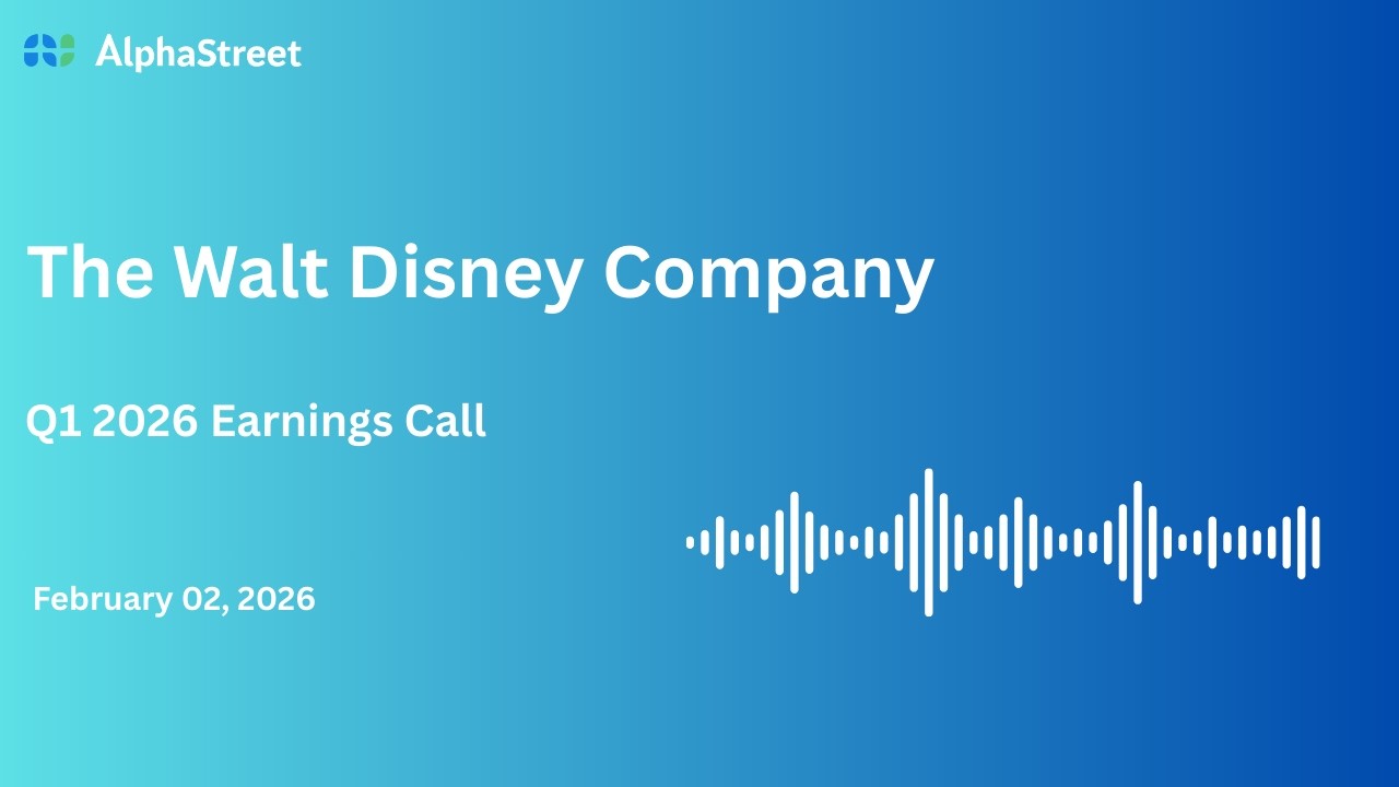 DIS Stock | The Walt Disney Company Q1 2026 Earnings Call