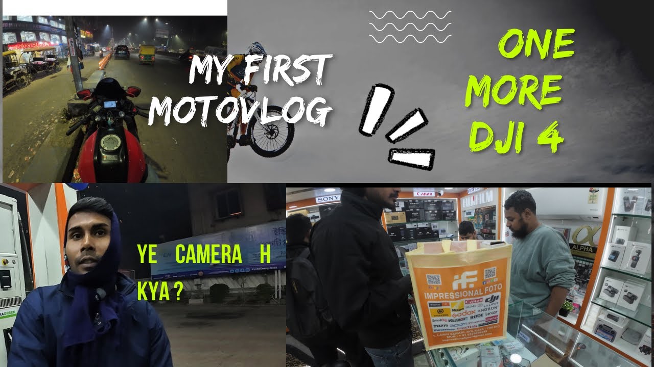 Goging to buy one more Dji Action 4 | My first motovlog | IMPRESSIONAL FOTO 