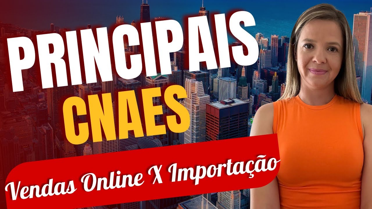 Qual CNAE precisa ter para importar no Alibaba e vender no Mercado Livre ?