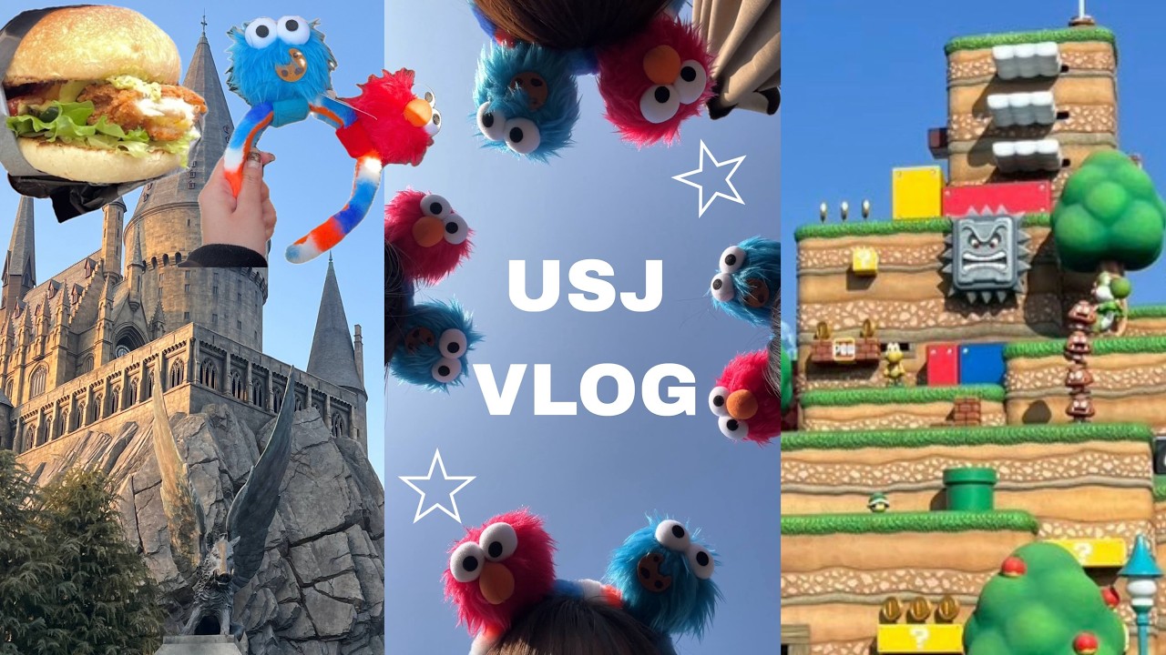 ［vlog］開園から大満喫、5年ぶりユニバ｜Super Nintendo World