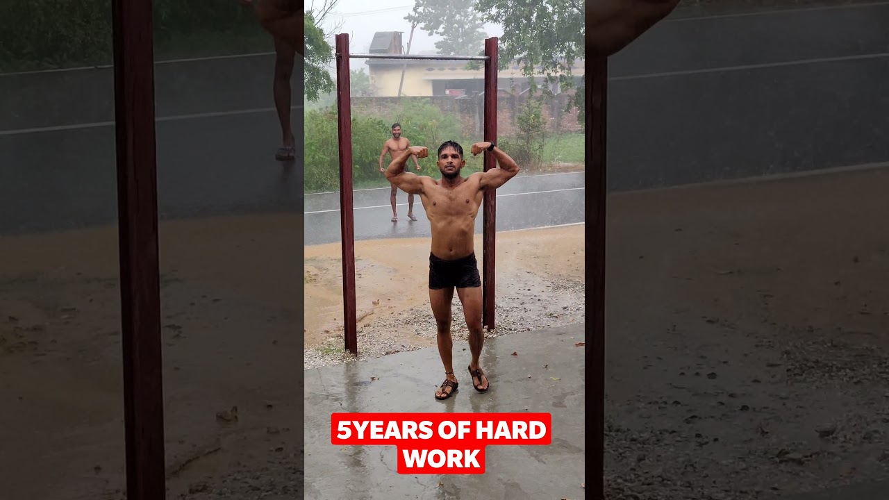 Natural transformation🇮🇳💪 5 Years of hard work 😡😈👿