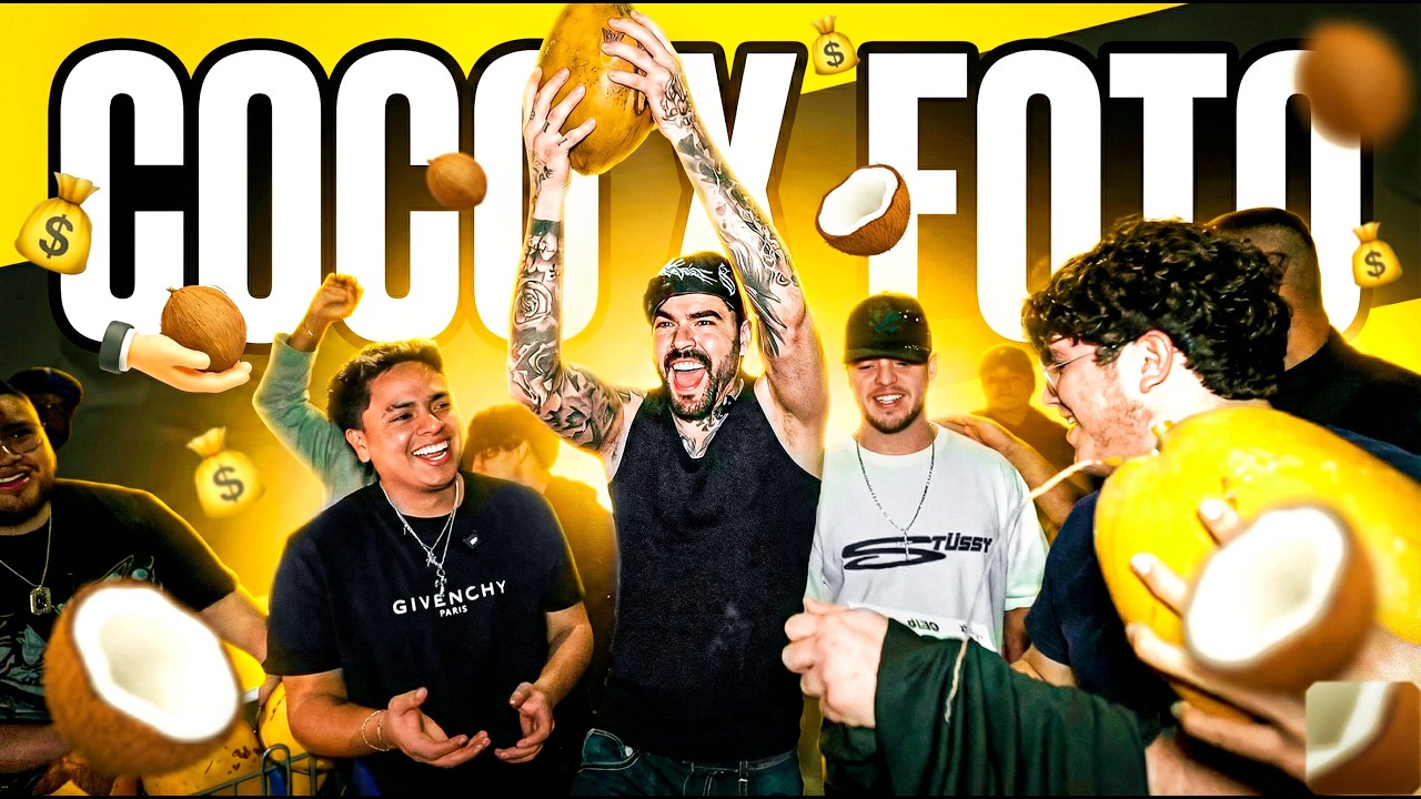 PEDIMOS COCOS A CAMBIO DE UNA FOTO 😳 ¡TERMINAMOS PONIENDO UN NEGOCIO!