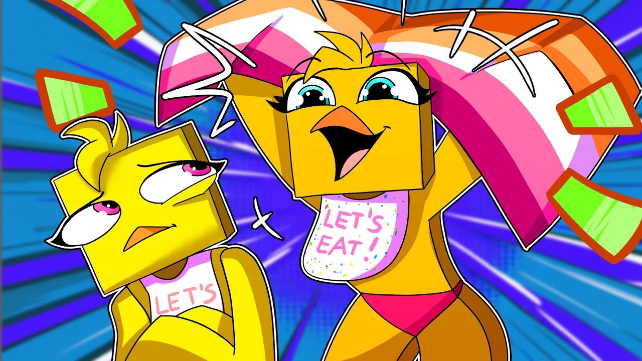 Чика совершила каминг-аут?! В Minecraft Fnaf