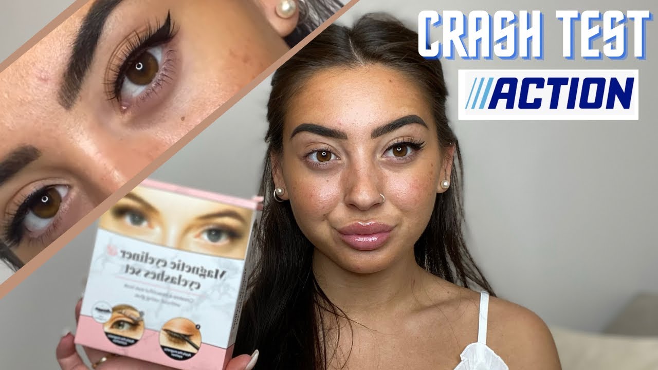 CRASH TEST FAUX CILS MAGNÉTIQUES À -3€ | ACTION 😱😱😱