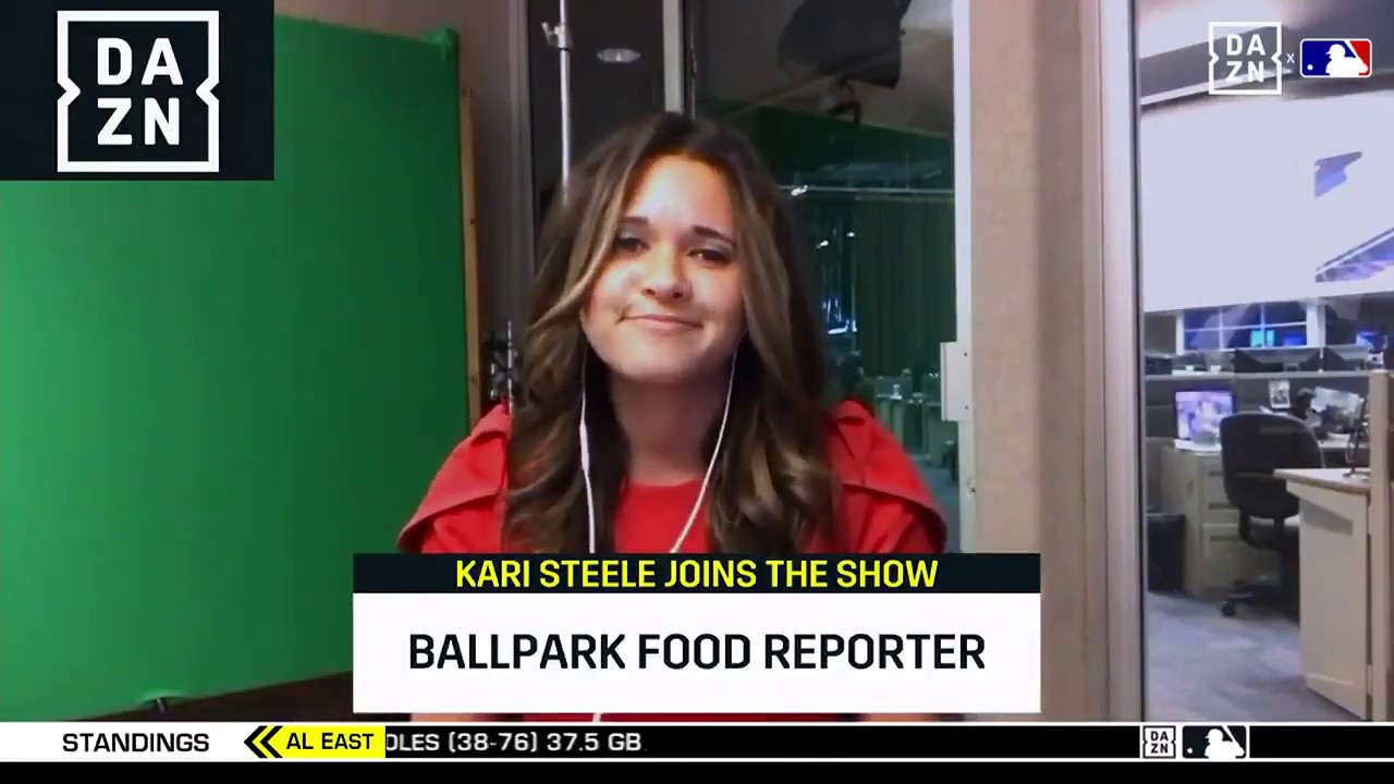 Ballpark Food Reporter Kari Steele on DAZN's ChangeUp