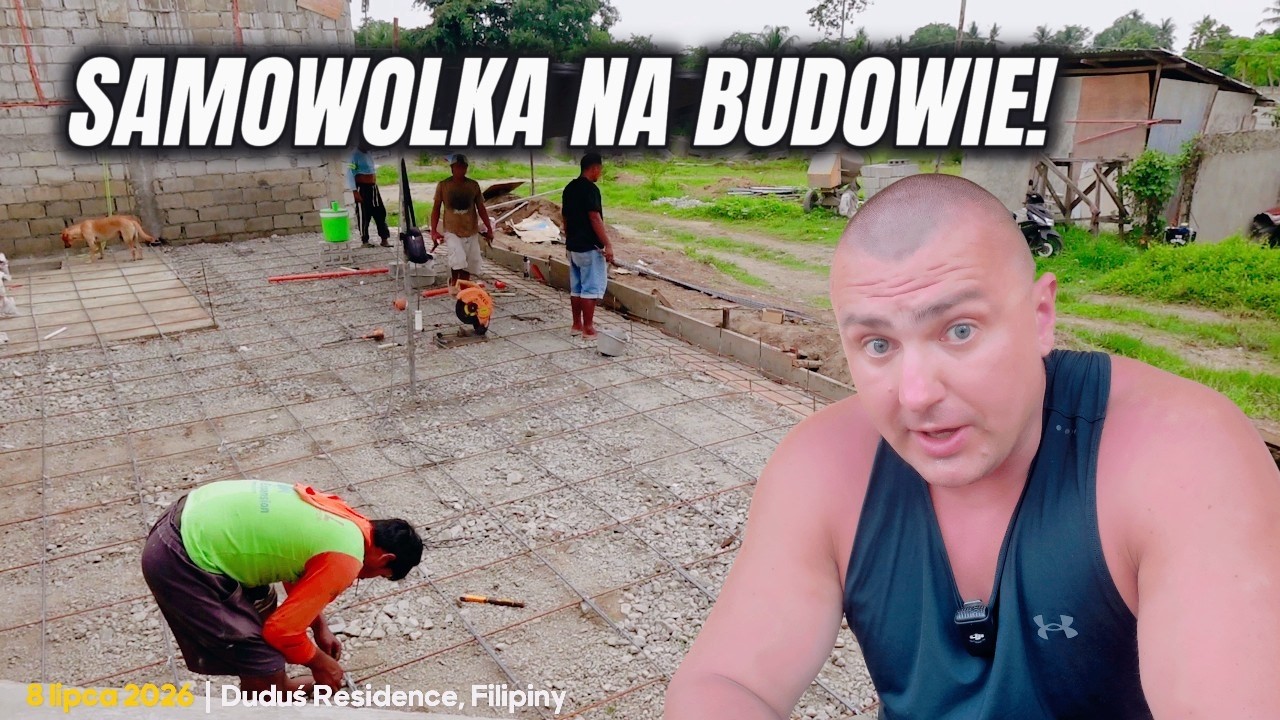 Szokujące metody na filipińskiej budowie! Bawią się jak w piaskownicy?!