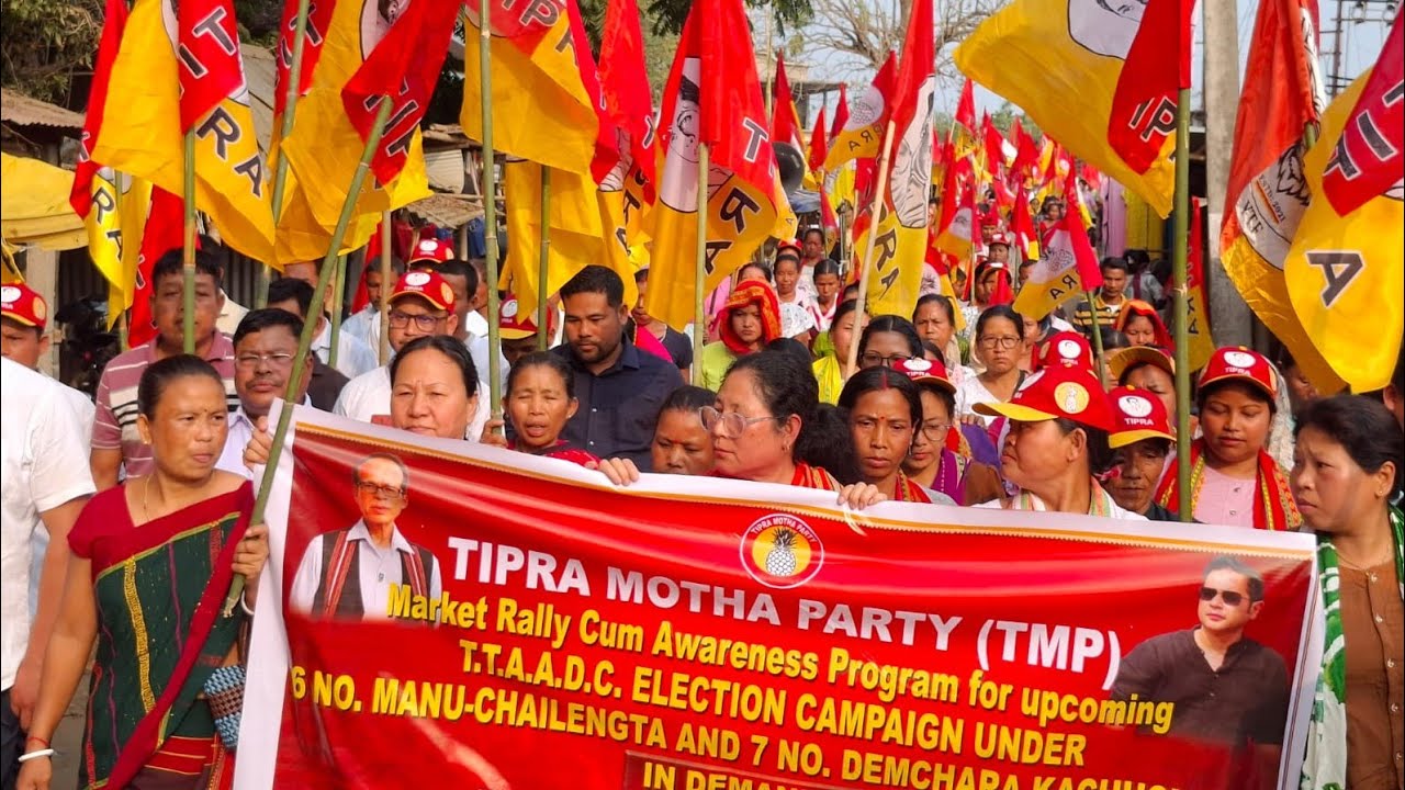 Hokutwisa hatio Tipra Motha Rally 4 families 16 voters Lamsokha | Bwskangni TTAADC Election twi