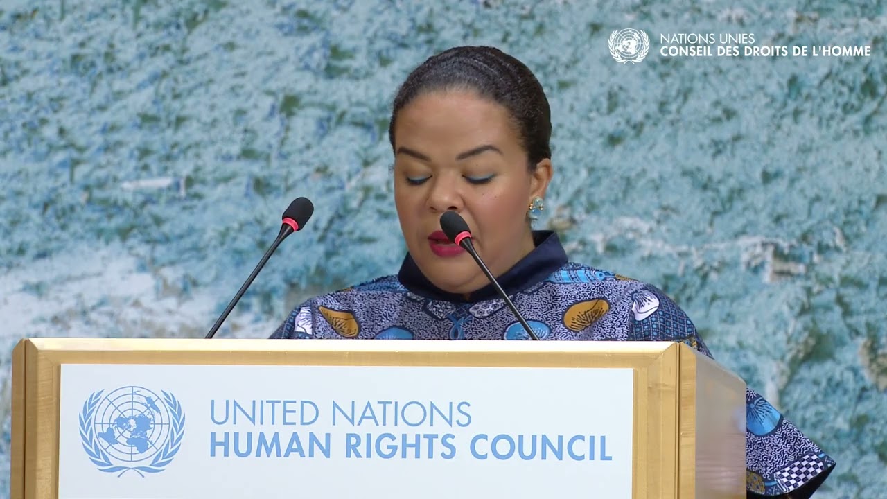 RDC - Intervention de Thérèse Kayikwamba Wagner au Conseil des droits de l'homme