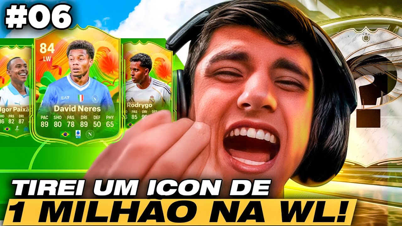 MITAMOS NA WL DO BRASLOVE! JOGAMOS MUITO E TIRAMOS UM ICON DE 1 milhão