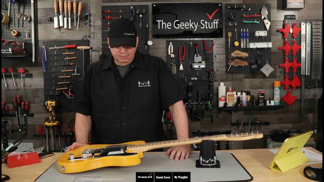 Новая стандартная телегитара Fender 2025 года