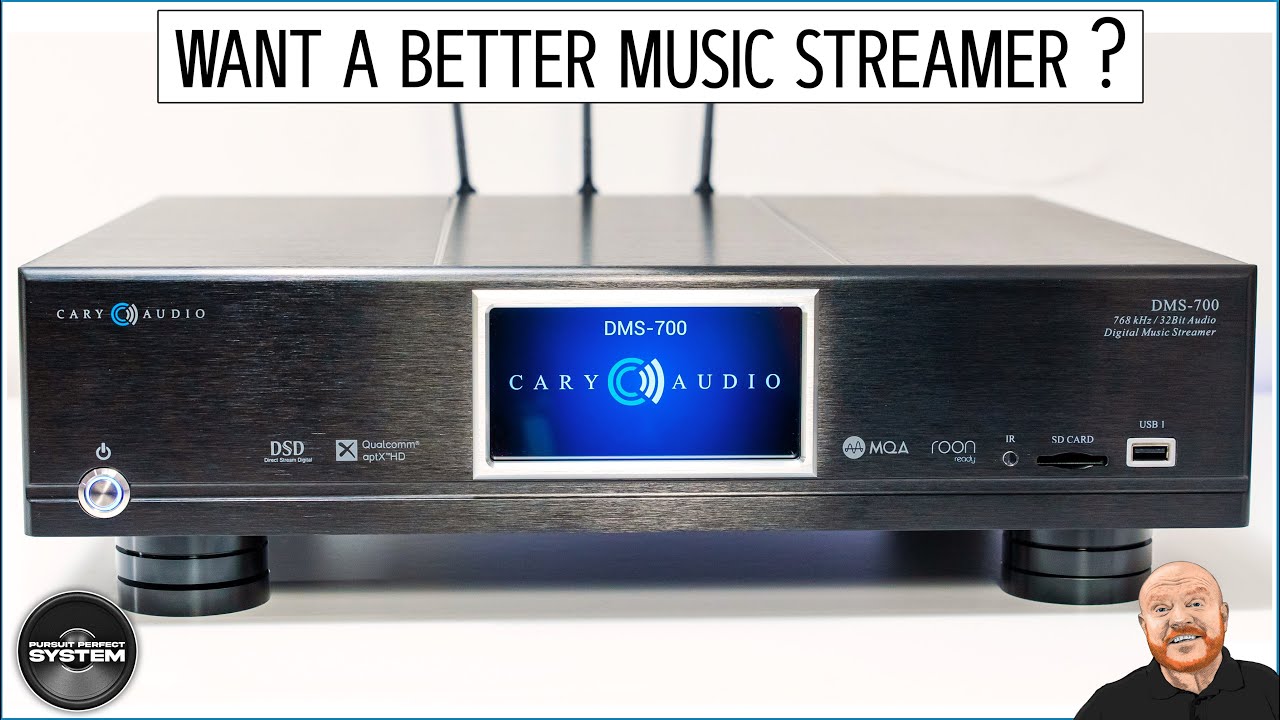 QUALITY Music Streamer with GREAT DAC Cary Audio DMS 700 REVIEW