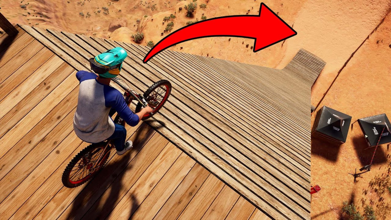 THE BIGGEST MEGA RAMP EVER! (Riders Republic)