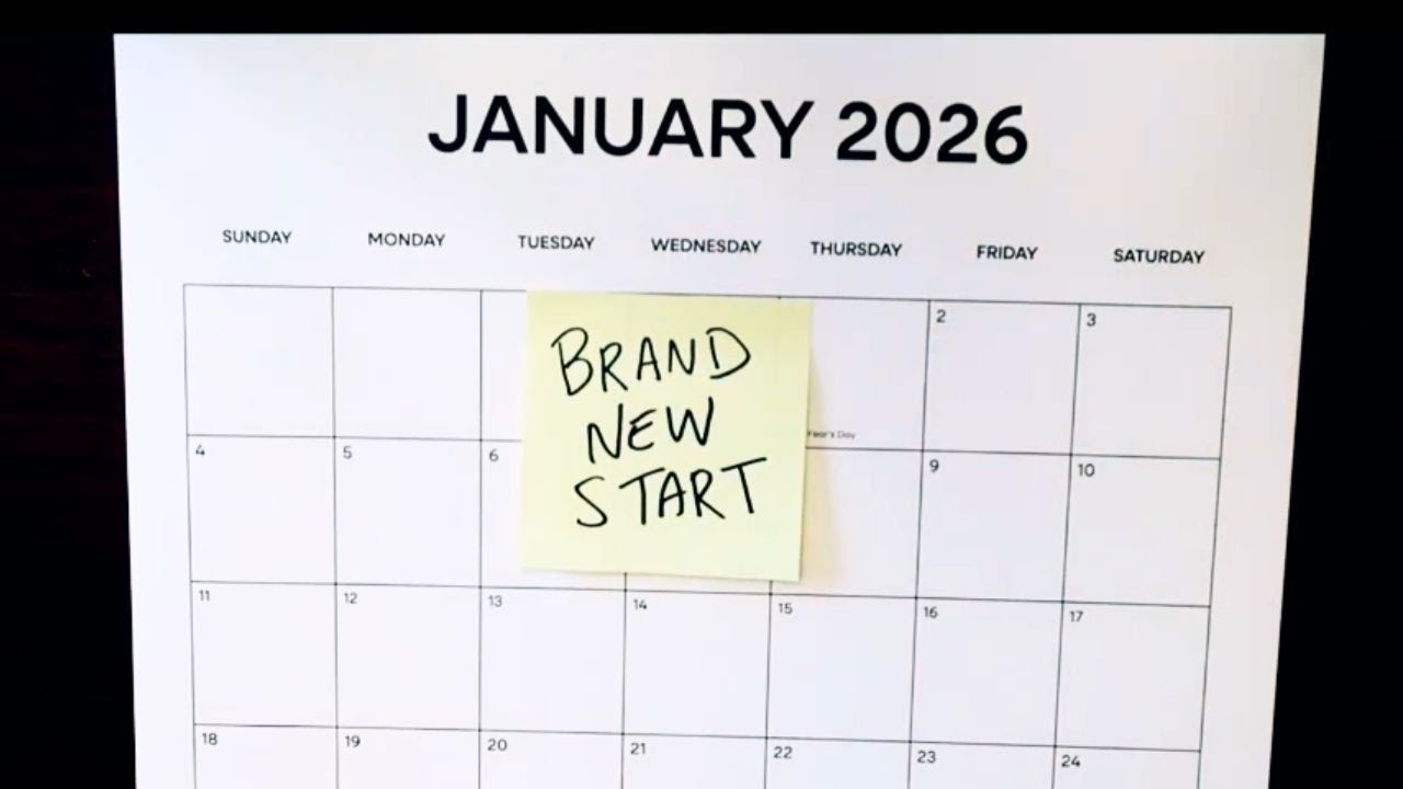 Brand New Start (New Year's) - Official Lyric Video