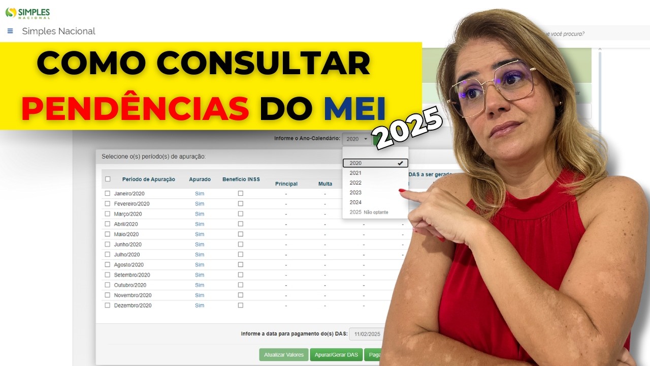 APRENDA COMO CONSULTAR PENDENCIAS DO MEI