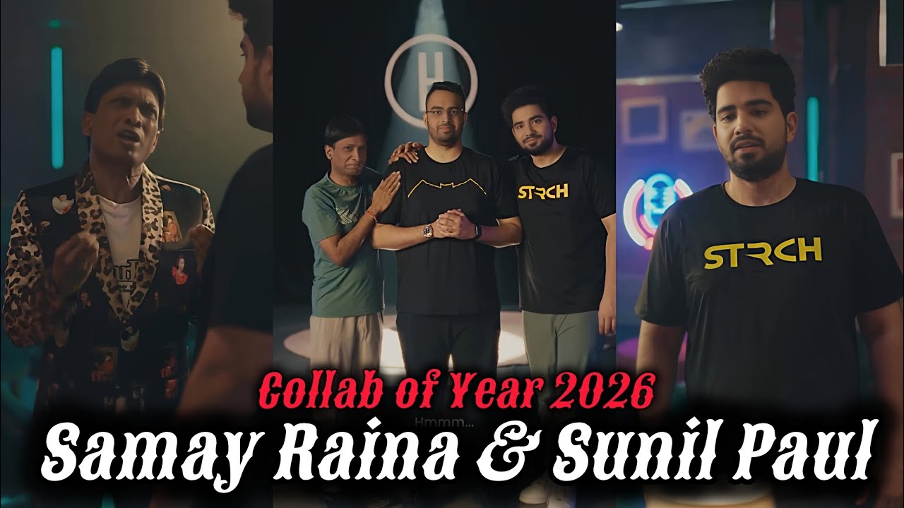 Samay Raina and Sunil Pal Video | Collab of the Year 2026 | samay raina sunil pal video 