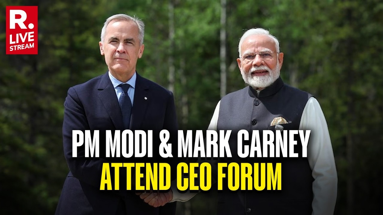 LIVE: PM Modi And PM Mark Carney Participate In India-Canada CEO Forum