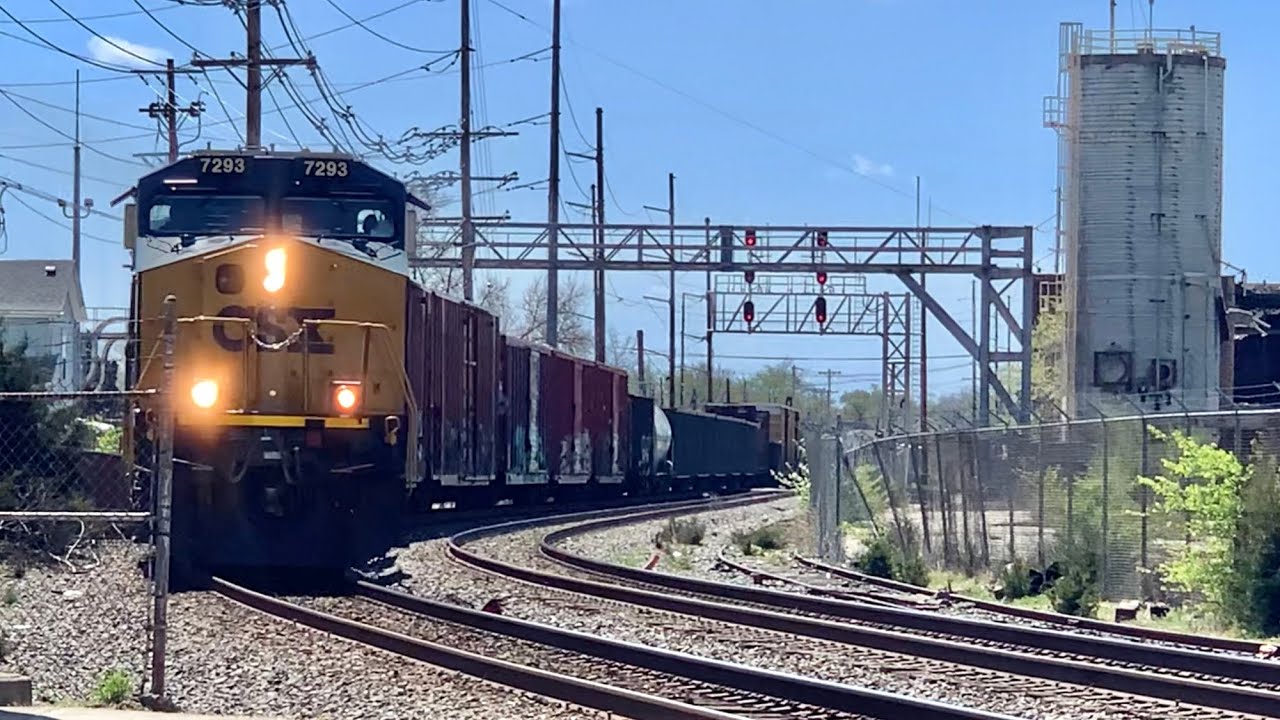 Train Comes Around Curve, Crosses RR Crossing, Knocks Down Signal & Diverging Tracks + Depot Update
