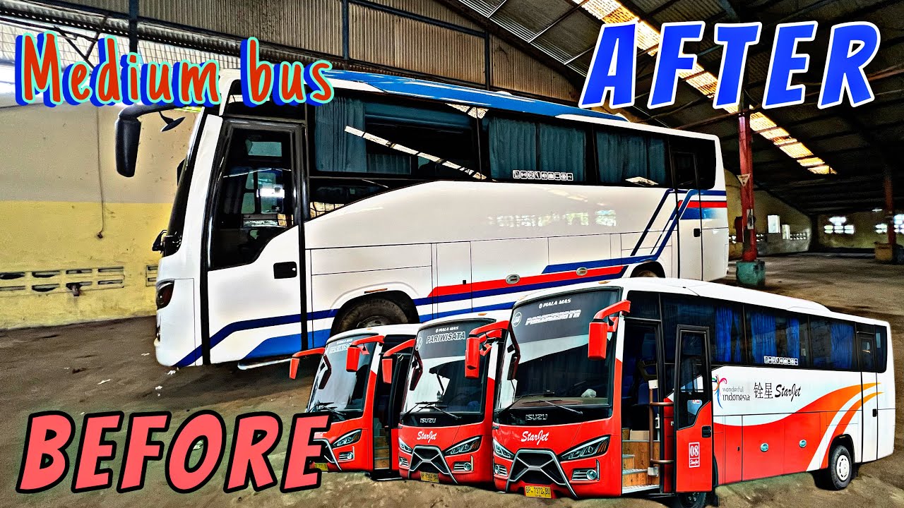 Tiga Bus Medium Sudah Berubah Warna, Tinggal Proses Road Test 4x4