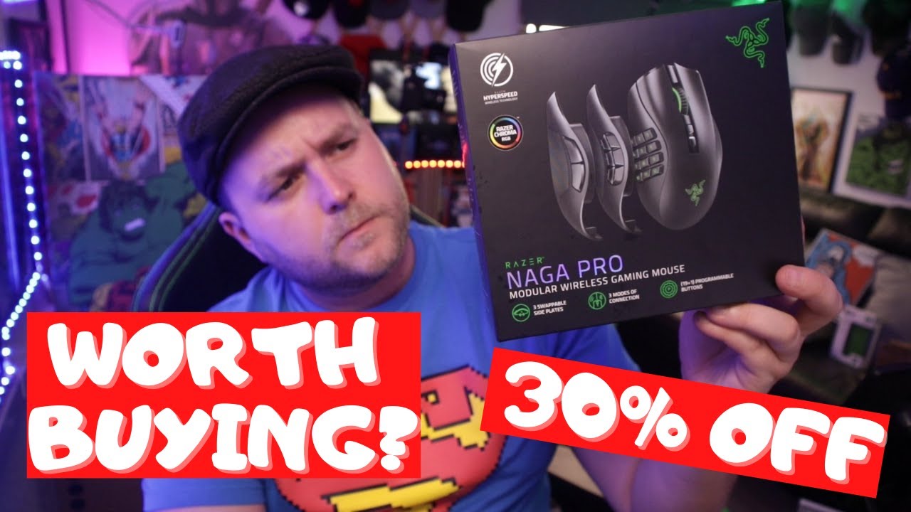 Is the Razer Naga Pro worth buying? 30% off inside this full unboxing, review and set up guide.